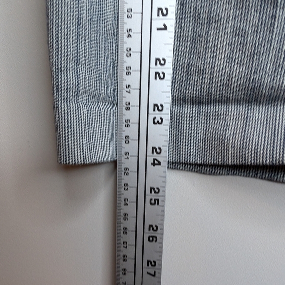 Coldwater Creek Cotton Black White Pencil Skirt w/ Stretch 16 Woman's Workwear - Picture 6 of 9